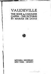 Tapa de Vaudeville