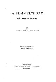 Tapa de A Summer's Day: And Other Poems