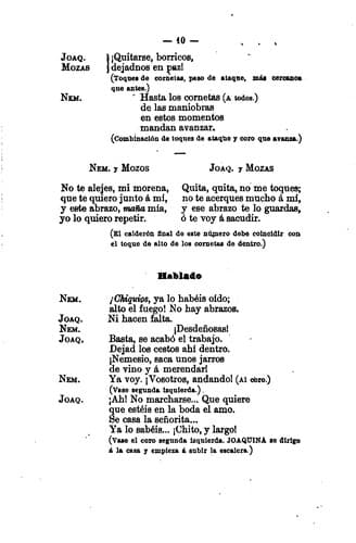 Tapa de Teatro español