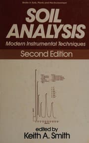 Tapa de Soil Analysis: Second Edition (Books in Soils, Plants & the Environment)