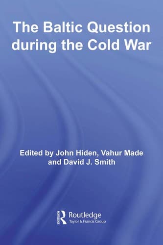 Tapa de The Baltic question during the Cold War