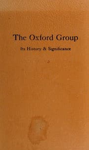 Tapa de The Oxford group