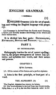 Tapa de Elements of English Grammar: With a Postscript, Analysis, and an Appendix