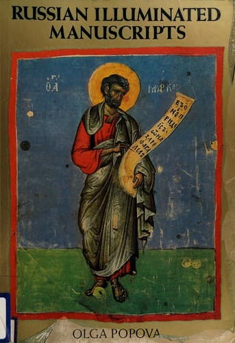 Tapa de Russian illuminated manuscripts