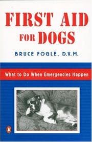 Tapa de First aid for dogs