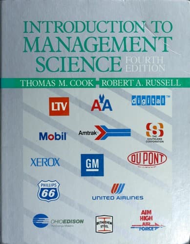Tapa de Introduction to management science