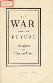 Tapa de The war and the future
