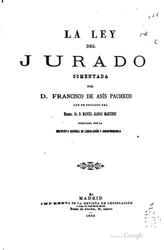 Tapa de La Ley del jurado