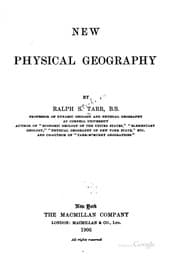 Tapa de New Physical Geography