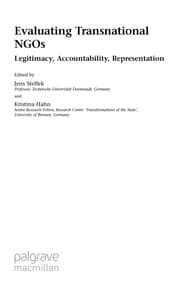 Tapa de Evaluating transnational NGOs