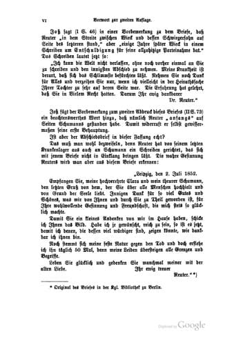 Tapa de Robert Schumann's briefe