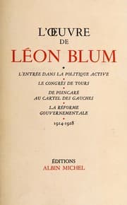 Tapa de L'œuvre de Léon Blum