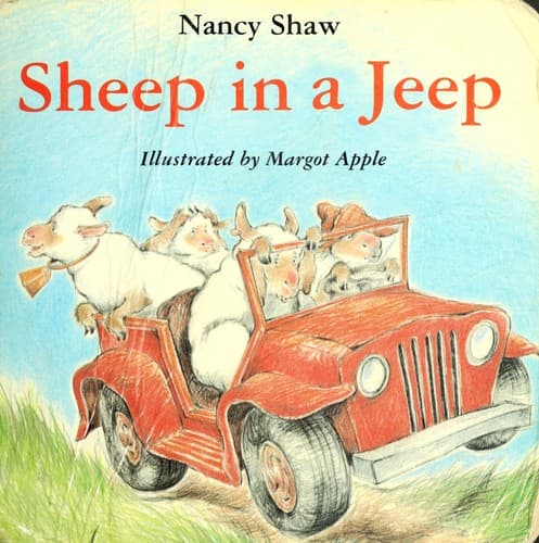 Tapa de Sheep in a jeep