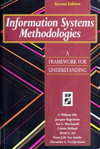 Tapa de Information Systems Methodologies