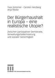 Tapa de Der Bürgerhaushalt in Europa, eine realistische Utopie?