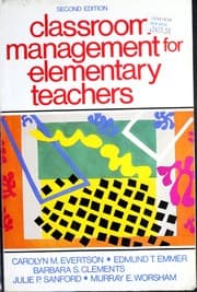 Tapa de Classroom management for elementary teachers