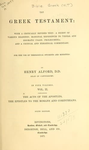 Tapa de The Greek Testament