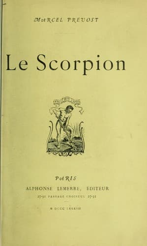 Tapa de Le Scorpion