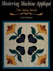 Tapa de Mastering machine appliqué, the satin stitch