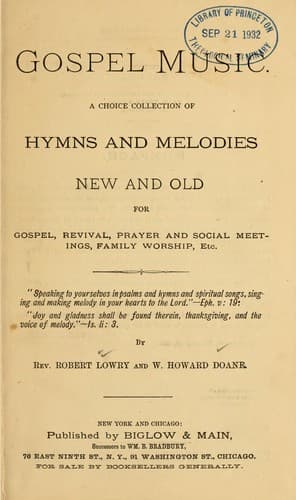 Tapa de Gospel music