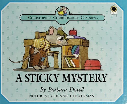 Tapa de A sticky mystery