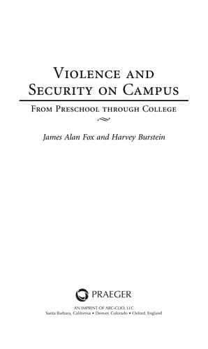 Tapa de Violence and security on campus