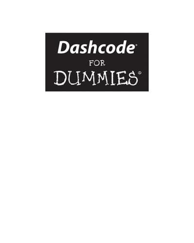 Tapa de Dashcode for Dummies