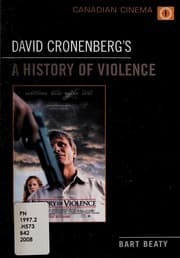 Tapa de David Cronenberg's A history of violence