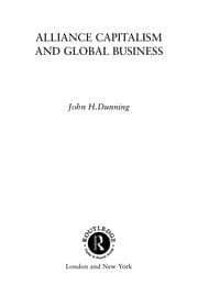Tapa de Alliance Capitalism and Global Business