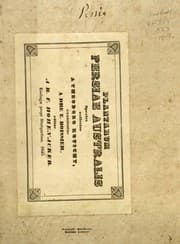 Tapa de Plantarum Persiae Australis