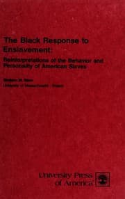 Tapa de The Black response to enslavement