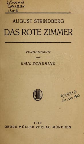Tapa de Das rote Zimmer