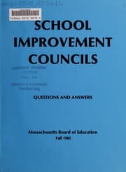 Tapa de School improvement councils