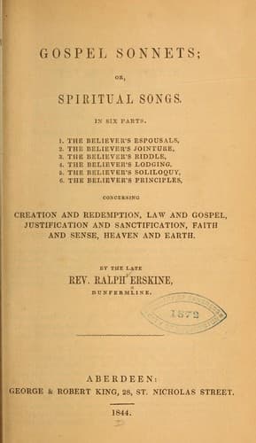 Tapa de Gospel sonnets
