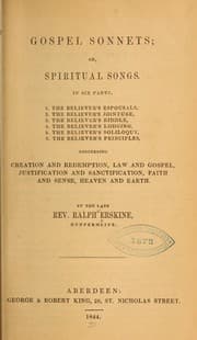 Tapa de Gospel sonnets