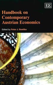 Tapa de Handbook on contemporary Austrian economics