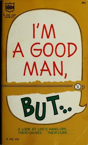 Tapa de I'm a Good Man, But..
