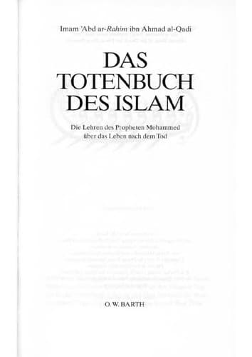 Tapa de Das Totenbuch des Islam