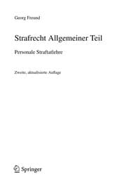 Tapa de Strafrecht Allgemeiner Teil