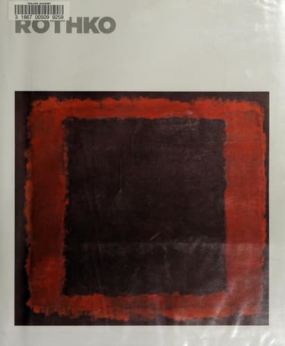 Tapa de Rothko