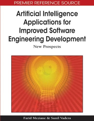Tapa de Artificial intelligence applications for improved software engineering development