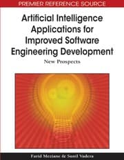 Tapa de Artificial intelligence applications for improved software engineering development