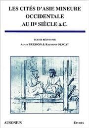 Tapa de Les cités d'Asie mineure occidentale au IIe siècle a.C.