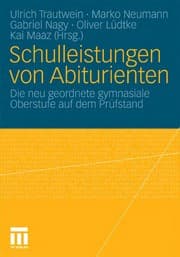 Tapa de Schulleistungen von Abiturienten