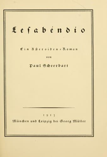 Tapa de Lesabéndio