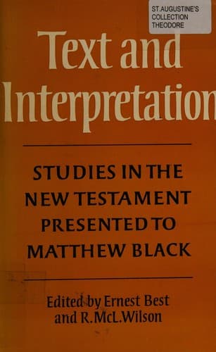 Tapa de Text and interpretation