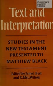Tapa de Text and interpretation