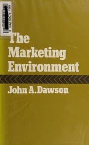 Tapa de The marketing environment