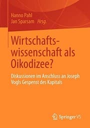 Tapa de Wirtschaftswissenschaft als Oikodizee?