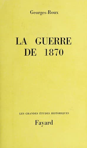 Tapa de La Guerre de 1870